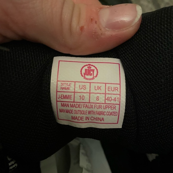 Juicy couture booties fur nwt - Picture 5 of 7